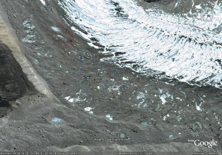 Camp de base, Everest