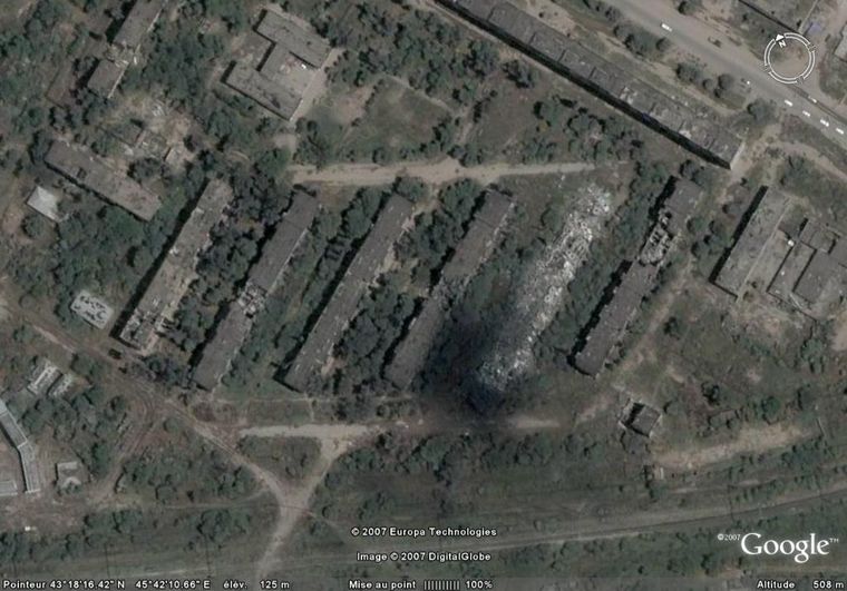 Grozny, une ville dtruite